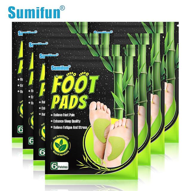 6/18/30/60pcs Sumifun Foot Detox Patch Stress Insomnia Headache Relief Adhesive Yesster Toxin Detoxification Slim Herbal Product 60Pcs en 10bolsas on Productcaster.