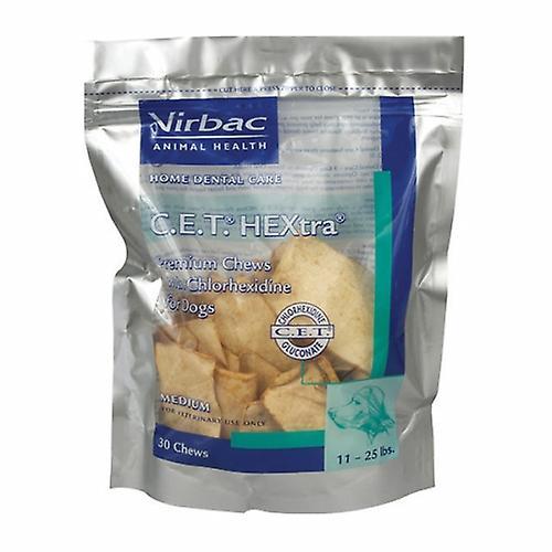 Virbac C.E.T Enzymatic Oral Hygiene Chews for Small-Medium Dogs, 30 Count (Pack of 1) on Productcaster.