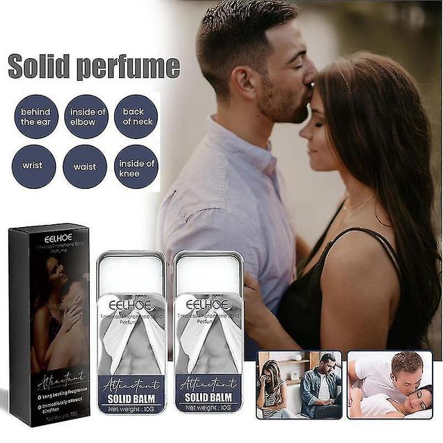 Rmbcv Portable Pheromone Solid Balm Fragrance Women Men Attractant Fresh Natural Antiperspirant Longlasting Balm Body In Your Bag For Male on Productcaster.