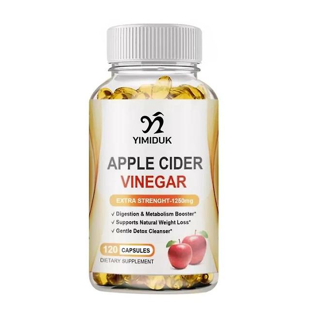 Eccpp Apple Cider Vinega - Slimming Capsules Fast Slimming Organic Keto Detox Flat Belly Provide Energy Fat Burner Lose Weight Capsul 120 Pcs on Productcaster.