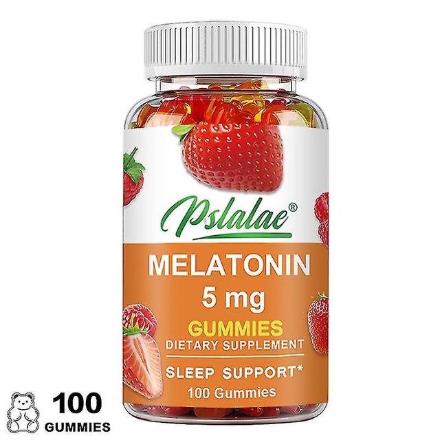 Melatonin Gummies 5 Mg - Dietary Supplement, Sleep Aid, Promotes Falling Asleep Quickly And Improving Sleep Quality 100 Gummies on Productcaster.