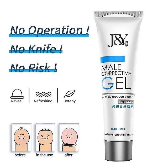 Male Foreskin Phimosis Correction Care Gel Head Physical Prepuce Improve Liquid for Man Natural Plan 1pcs on Productcaster.