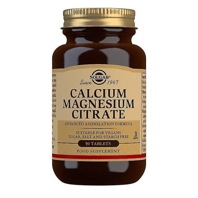 Solgar Calcium Magnesium Citrat Tabletten 50 (12536295) Hohe Qualität on Productcaster.