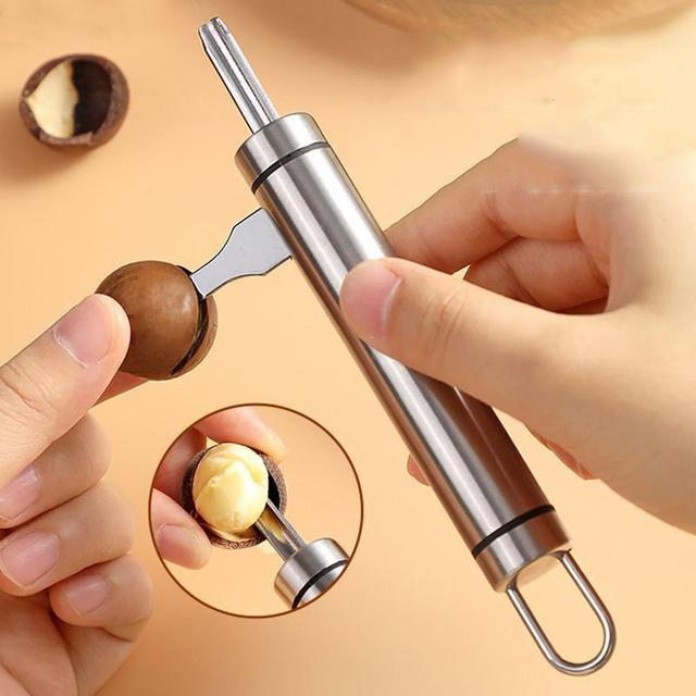 Flye Nut Opener Nut Nucleating Aid Chestnut Pines Nut Hazelnut Nucleating Aid FLYE2440 Multicolor Free Size on Productcaster.