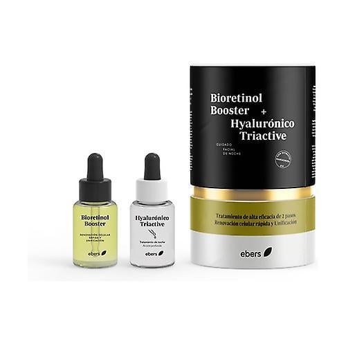 Ebers Bioretinol Booster + Hyaluronic Triactive 2 units of 30ml on Productcaster.