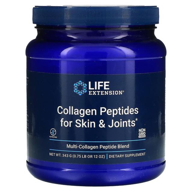 Life Extension Extensão de vida, Peptídeos de colágeno para pele e articulações, Multi-Collagen Peptide Blend, 12 oz (343 g) on Productcaster.