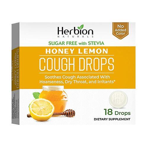 Herbion Naturals Cough Drops, Natural Honey Lemon 18 Count (Pack of 1) on Productcaster.