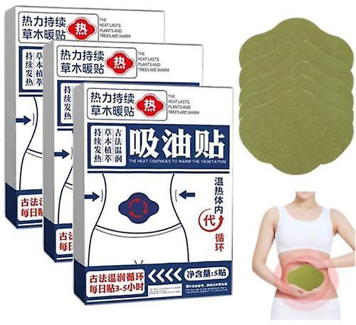 Ycxpy Wormwood Oil Absorption Slimming Paste 3pcs on Productcaster.