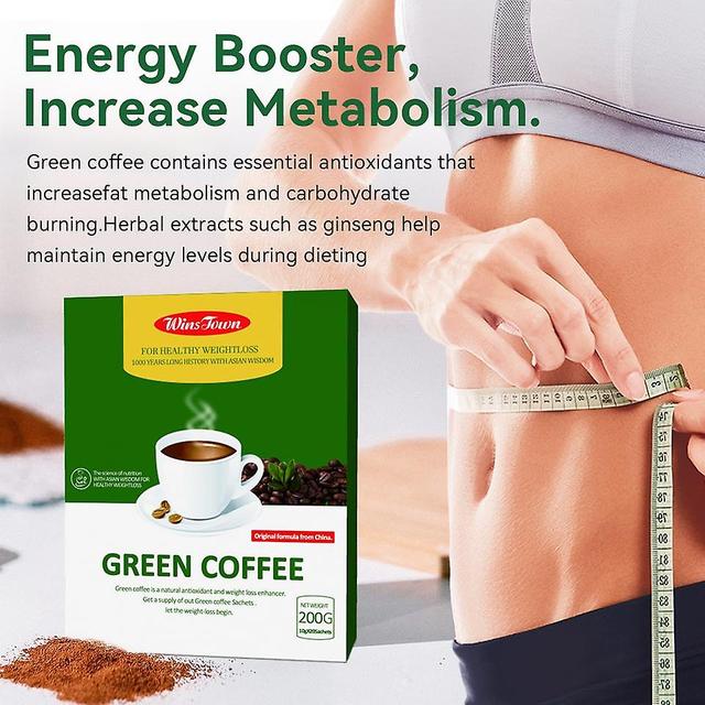 Slimming Green Coffee Slimming Natural Herbal Healthy Diet Control Powder Instant Slimming Coffee Slimming on Productcaster.