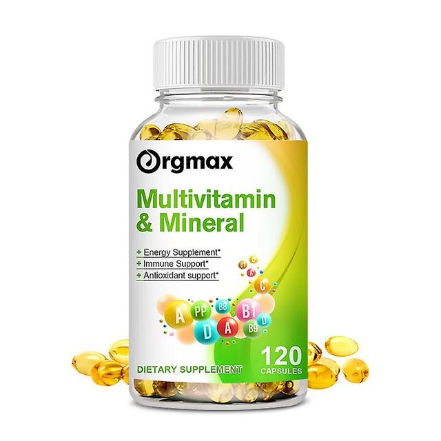 Eccpp Multivitamin&mineral Shilaji Capsules For Energy Supplement Metabolism Vitamin Antioxidant Skin Bone Eye Health Promote Immunity 120 pcs Two ... on Productcaster.