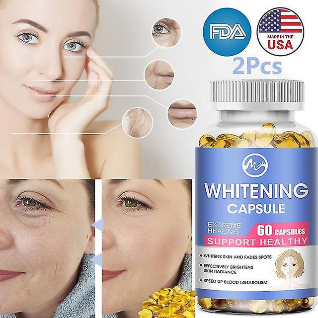 Esyg Tib Minch Whitening Capsules Glutathione Softgels Effective Skin Lighten Supplement Dark Spots Melasma Acne Scar Remover Antioxidant 30 Count ... on Productcaster.