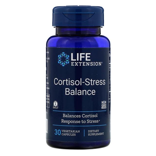 Life Extension, Cortisol-Stress Balance, 30 Vegetarian Capsules on Productcaster.