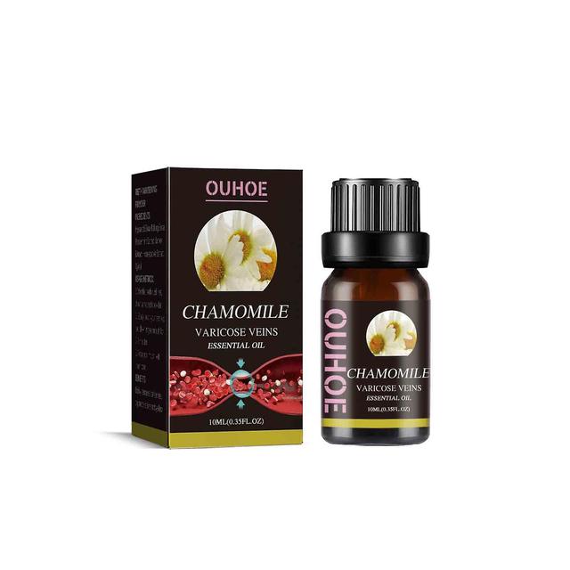 unbrand Chamomile Essential Oil For Varicose Veins, Chamomile Essential Oil For Varicose Veins, Suitable For Skin10ml Black on Productcaster.