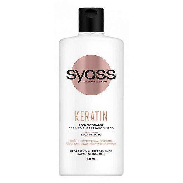 Syoss keratin smoothing conditioner for frizzy and dry hair 440ml on Productcaster.