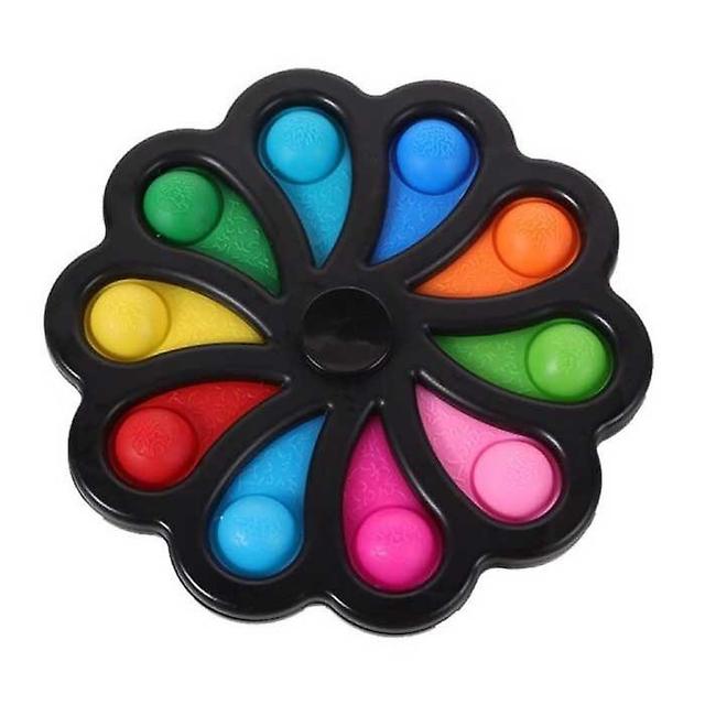 Stuff Certified Stuff Certified Pop It - Fidget Anti Stress Toy Bubble Toy Silicone Rainbow on Productcaster.