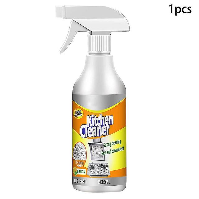 Scacv 60ml Kitchen Foam Cleaner Multifunctional Kitchen Oil Cleaning Foam Kitchen Stains Remover 1pc on Productcaster.