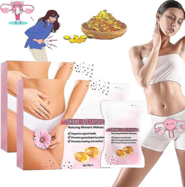 Hotime Capsule dimagranti disintossicanti anti-prurito, capsule di cura femminile, capsula detox antiprurito per l'area intima, riparazione rassoda... on Productcaster.