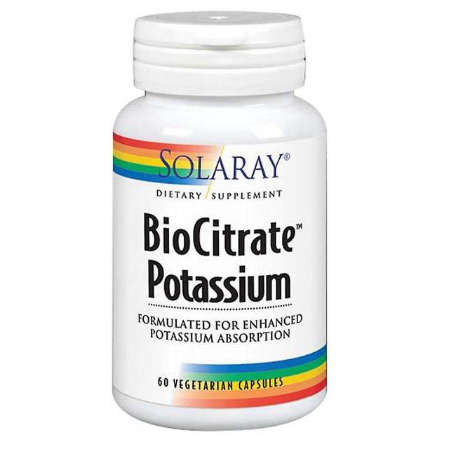 Solaray BioCitrate Potassium, 60 Caps (Pack of 4) on Productcaster.