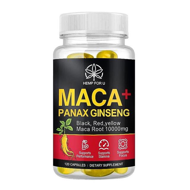 Tib Ginseng Ginkgo Biloba Extract + Maca Extract Capsules Man Health Care Products Tib 120pcs on Productcaster.