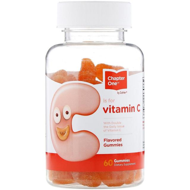 Chapter One Hoofdstuk Een, C is voor vitamine C, Gearomatiseerde Gummies, 60 Gummies on Productcaster.