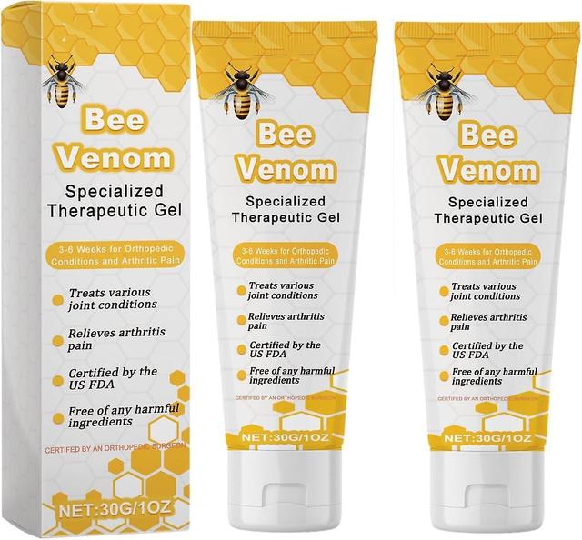 Ylhzg Bee Venom Gel for Arthritis,Joint & Bone Cream with Natural Formula (1PC) 2PCS on Productcaster.