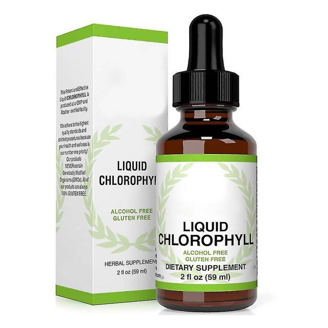 59ml Chlorophyll Liquid Drops Gewichtsmanagement Unterstützung Kräuter on Productcaster.