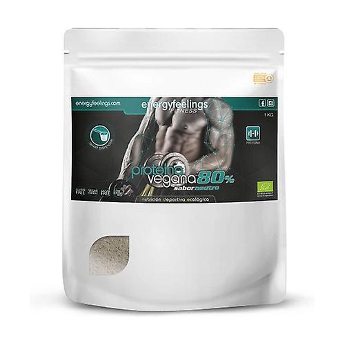 Energy Feelings Organic Vegetable Protein 80% Neutral 1 kg on Productcaster.