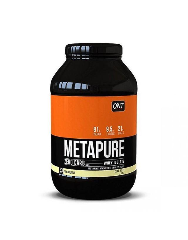 QNT Metpaure Zero carb fedtfrit Valle protein isolat pulver (vanille) 908g on Productcaster.