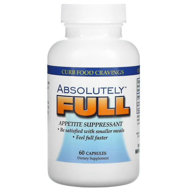 Absolute Nutrition, Absolutely Full, Appetite Suppressant, 60 Capsules on Productcaster.