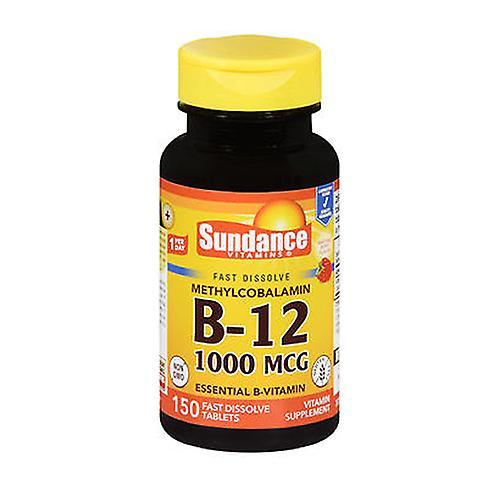 Sundance B-12 Snabbupplös tabletter, 1000 mcg,150 flikar (Förpackning med 1) on Productcaster.