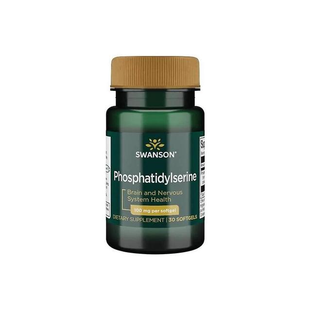 Swanson Fosfatydyloseryna 100 mg (30 capsules) 7627 on Productcaster.