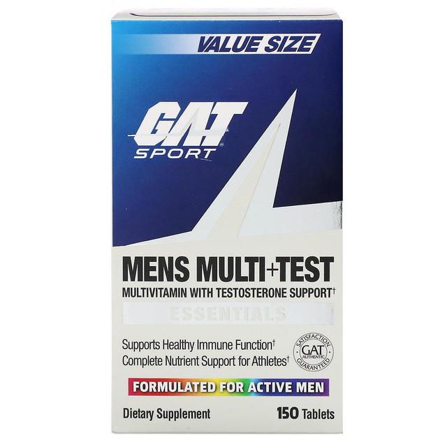 GAT, Mens Multi + Test, 150 Tablets on Productcaster.