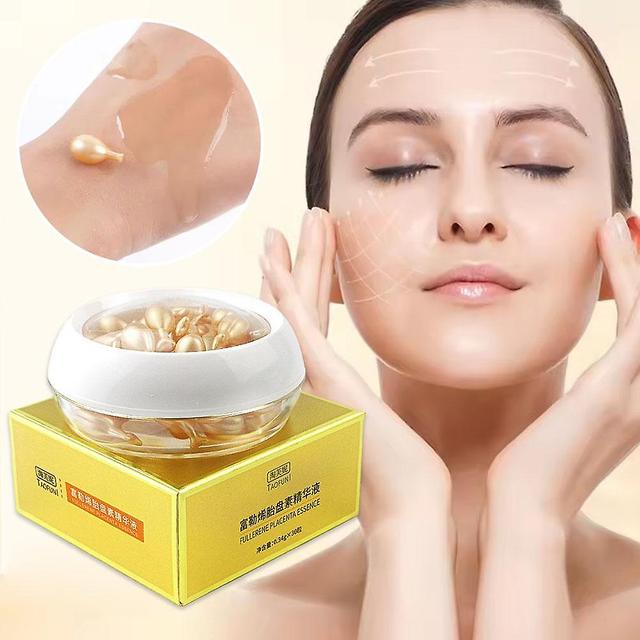 30X Fullerene Placenta Capsule Essence Reduce Fine Line Nourishing Serum on Productcaster.