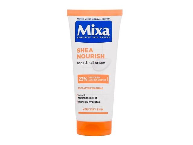 Mixa - Shea Nourish Hand & Nail Cream - Unisex, 100 ml on Productcaster.