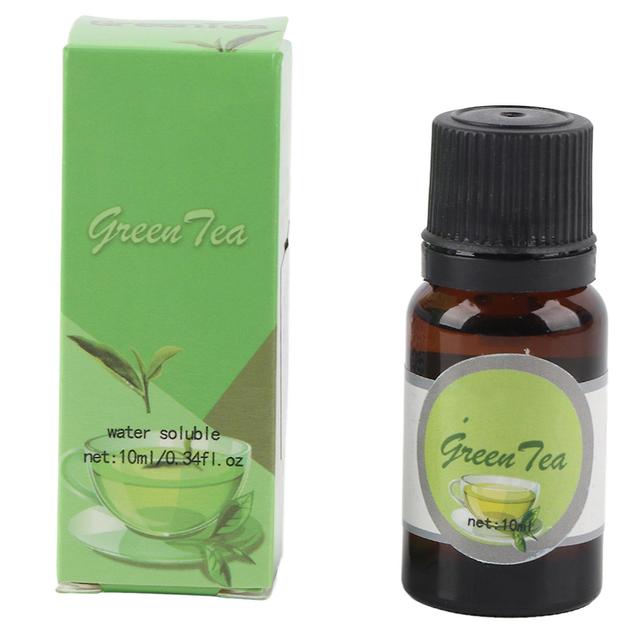 10ml Natural Fragrant Aromatherapy Watersoluble Essential Oil Relieve Fatigue Improve Sleep 01 Green Tea on Productcaster.