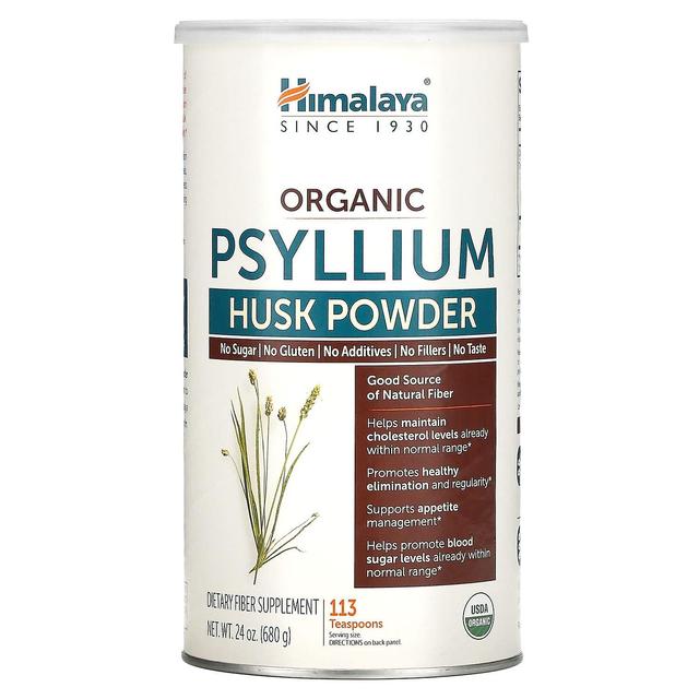 Himalaya Himalaia, Pó de casca de psyllium orgânico, 24 oz (680 g) on Productcaster.