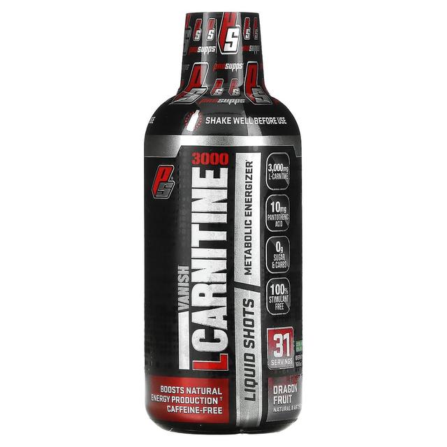 ProSupps, L-Carnitine 3000, Liquid Shots, Dragonfruit, 3,000 mg, 16 fl oz (473 ml) on Productcaster.