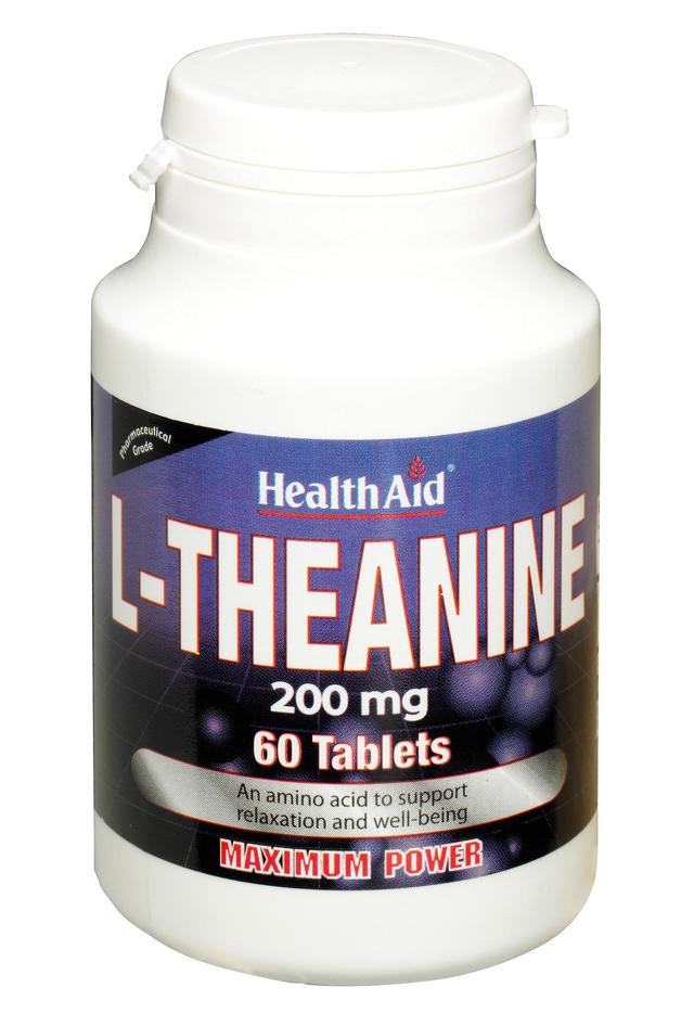 Health aid l-theanine 200mg 60's on Productcaster.