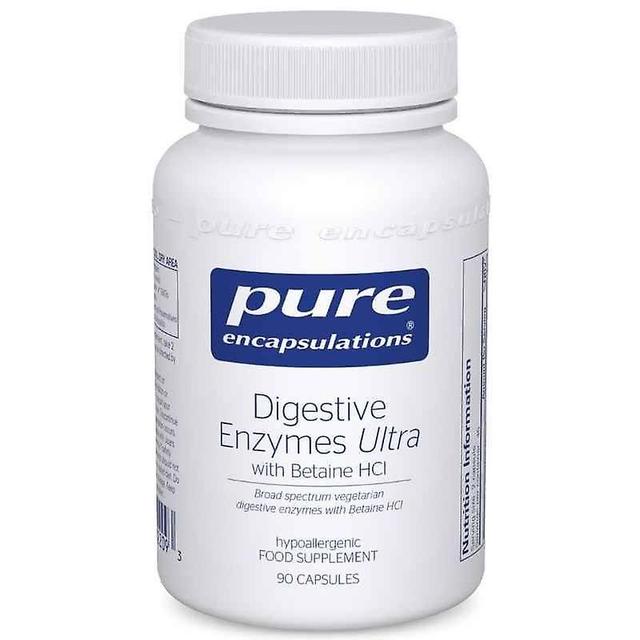 Pure Encapsulations Digestive Enzymes Ultra with Betaine HCl Capsules 90 on Productcaster.