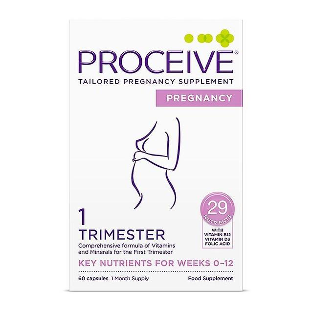 Proceive Pregnancy Trimester 1 60 Capsules on Productcaster.