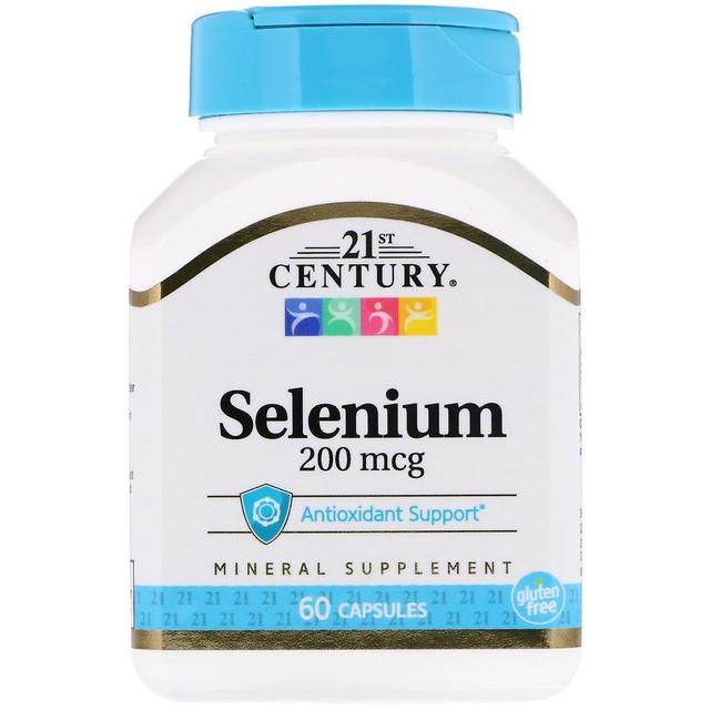 21st Century, Selenium, 200 mcg, 60 Capsules on Productcaster.