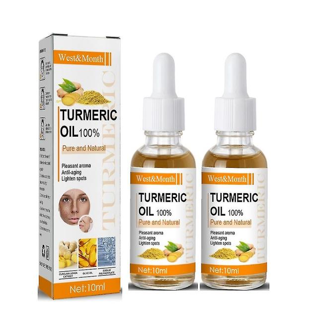 2x 10ml Turmeric Oil-100% Natural And Pure (pleasant Aroma) on Productcaster.