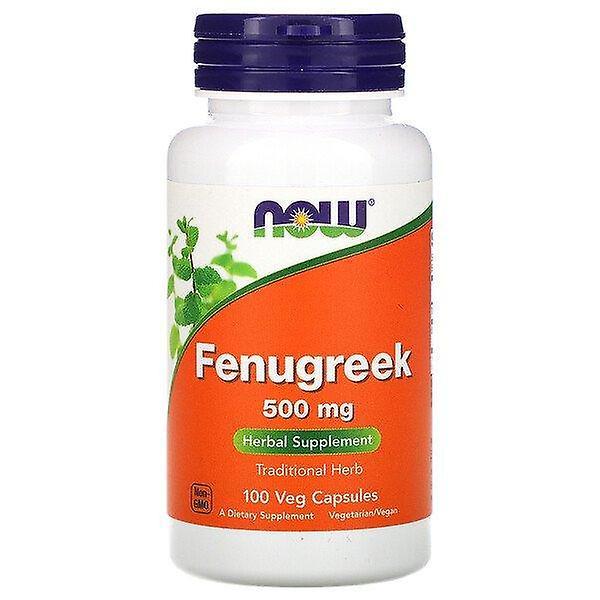 Now Foods, Fenugreek, 500 mg, 100 Veg Capsules on Productcaster.