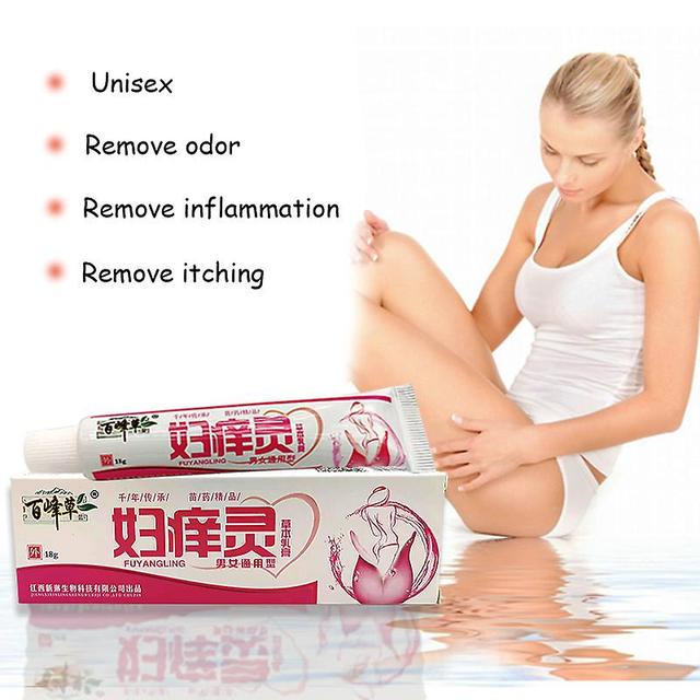 Qian Female And Male Private Parts Anti-itching Cream Anti Inflammation Vaginal Clean Sterilization Antipruritic Medical Plaster on Productcaster.