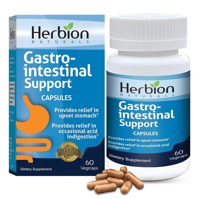 Herbion Naturals Gastro-intestinal Support Herbal Blend for Upset Stomach Relief on Productcaster.