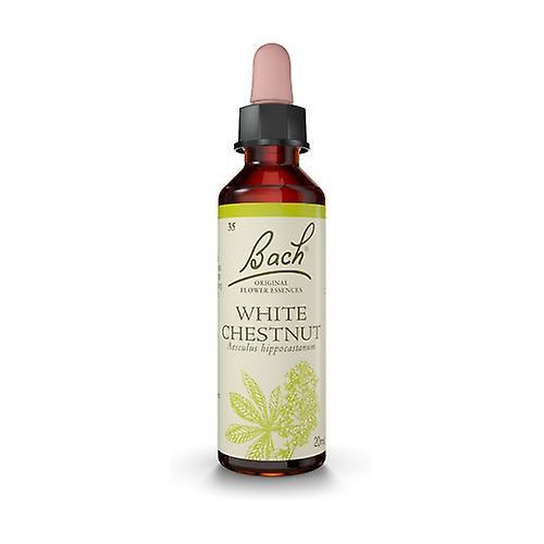 Bach Flower Essences 35 - White Chesnut 20 ml of floral elixir on Productcaster.