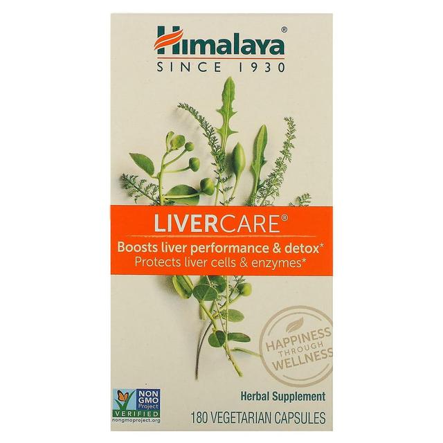 Himalaya, Liver Care, 180 Vegetarian Capsules on Productcaster.