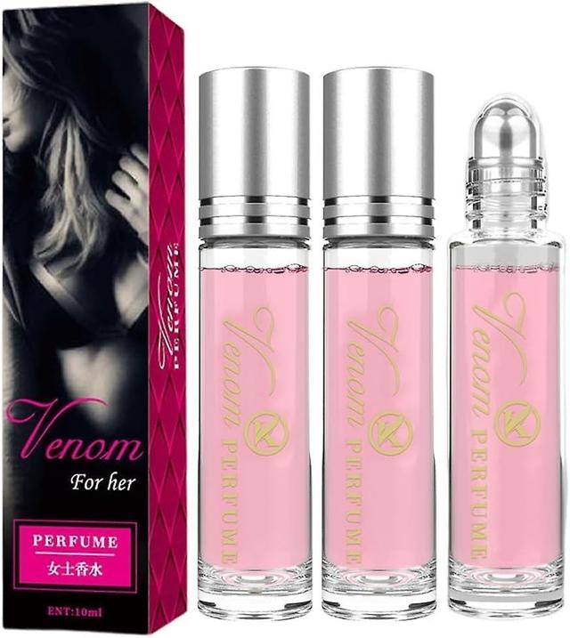 Pheromones For Men And Women, Roll-on Pheromones Essential Oil Perfume Cologne, Sexy Roll-on Pheromones For Men And Women, 10ml 3PCS on Productcaster.