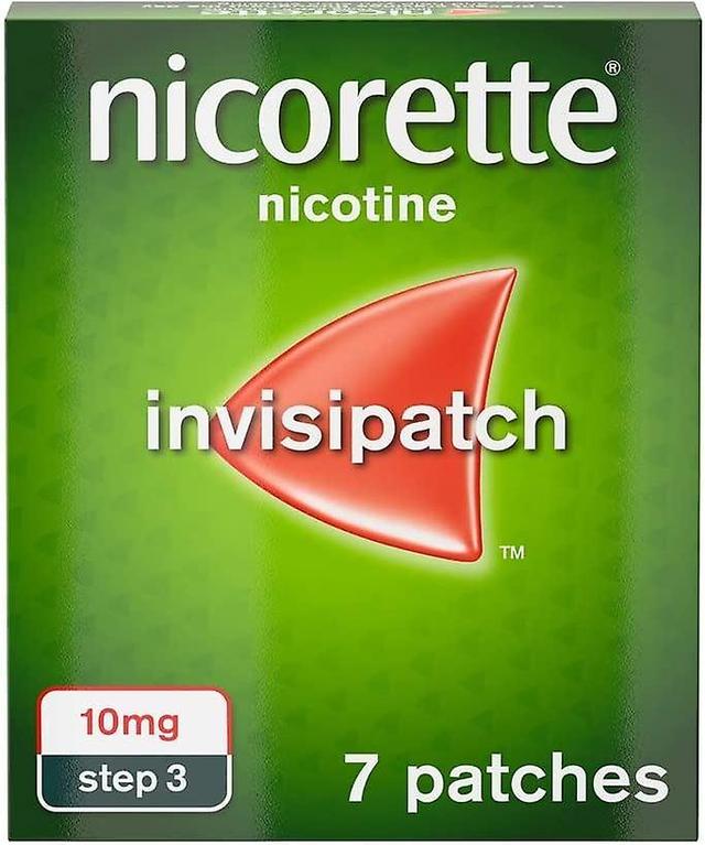 Nicorette Krok 3 Invisi 10mg náplasť 7 nikotínových náplastí - prestaňte fajčiť pomoc Step 3 on Productcaster.