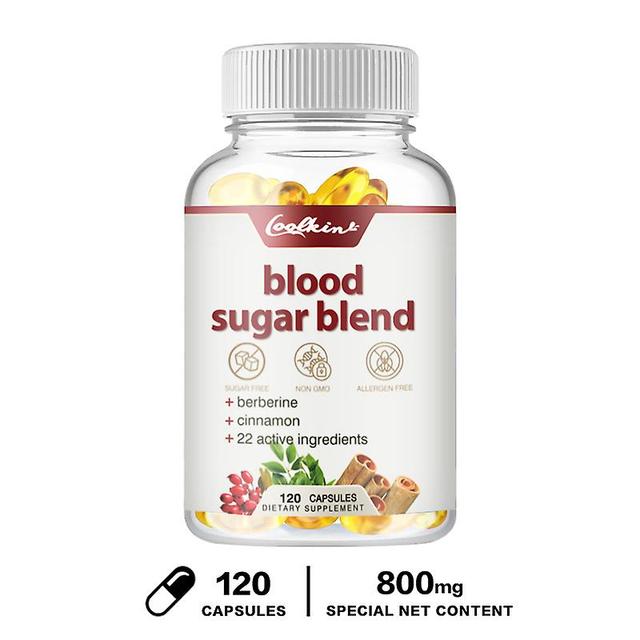 Vorallme Blood Sugar Blend Supplement With Cinnamon, Organic Turmeric, Alpha Lipoic Acid, Zinc, And Other Vitamins Non-gmo, 120 Capsules on Productcaster.